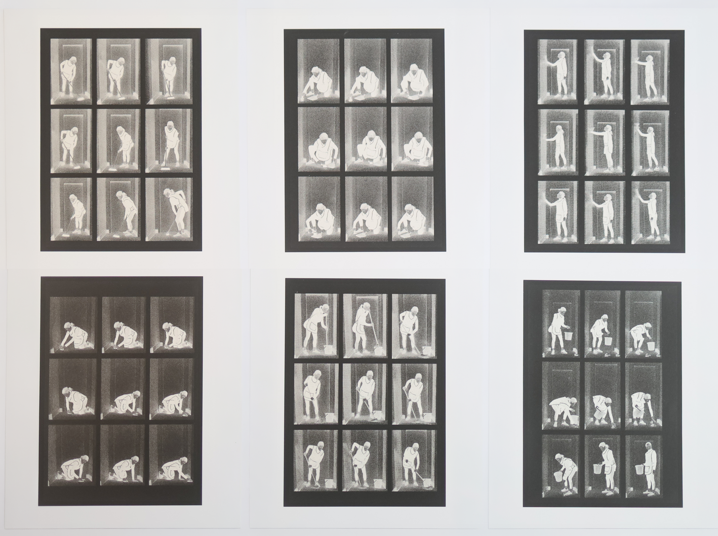 Domestic Edit Silk Screen Print Set of 6